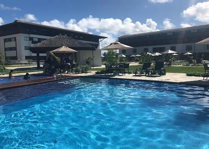 Flat térreo - Porto de Galinhas PE - Condomínio CUPE BEACH LIVING - pé na areia